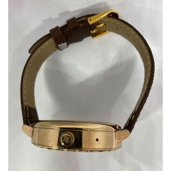 Kate Spade Gen 3 KST2003 Women's Brown Leather Digital Dial Smart Watch CO475 - Picture 8 of 12